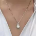 3カラット モアッサナイト S925 スターリングシルバー ペンダントネックレス